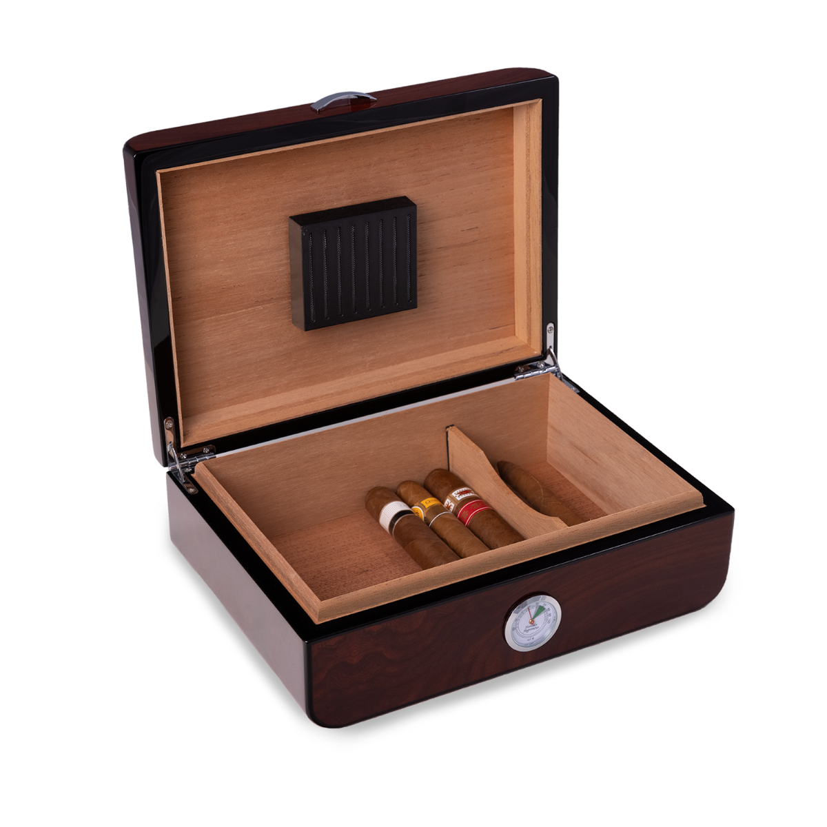 40 CIGAR WALNUT HUMIDOR