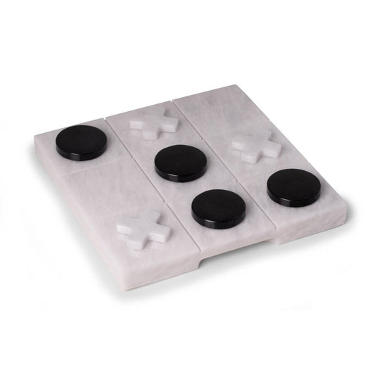 MARBLE TIC TAC TOE SET