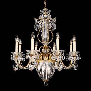 Bagatelle 7 Light 21 inch Heirloom Gold Chandelier Ceiling Light