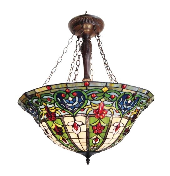 24" Inverted Ceiling Mount Pendant