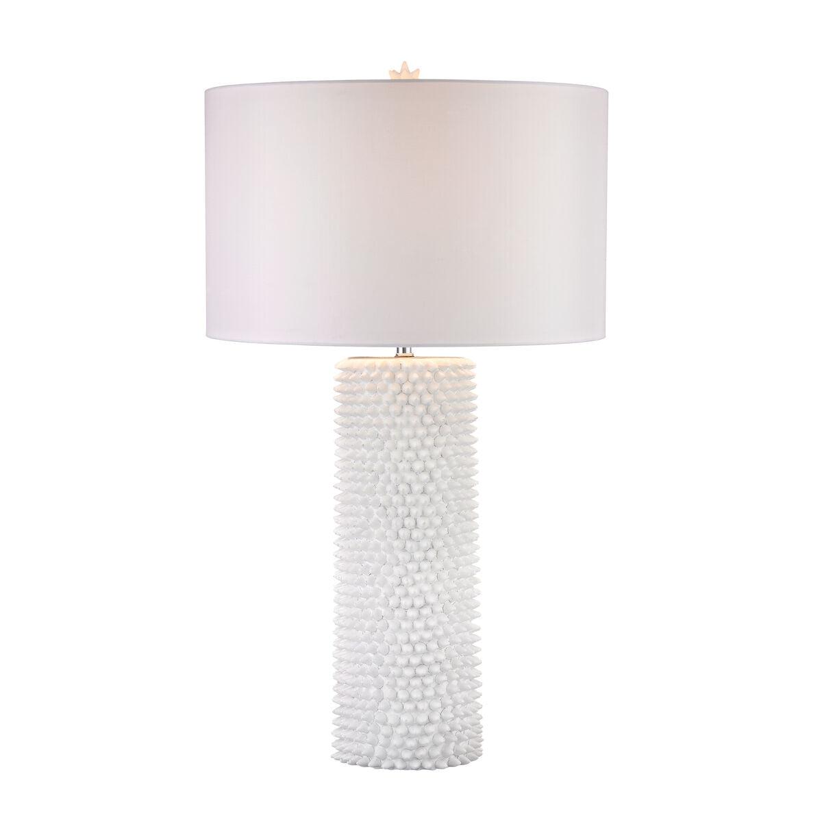 White 30" Punk Lamp