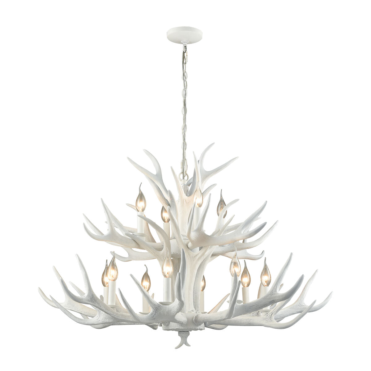 Big Sky 12 Light Chandelier 39"W