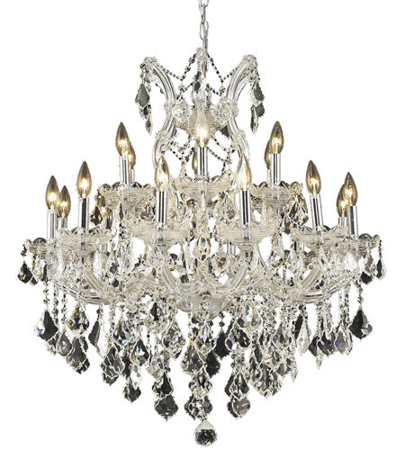 Traditional 30" Maria Theresa with hand cut crystal