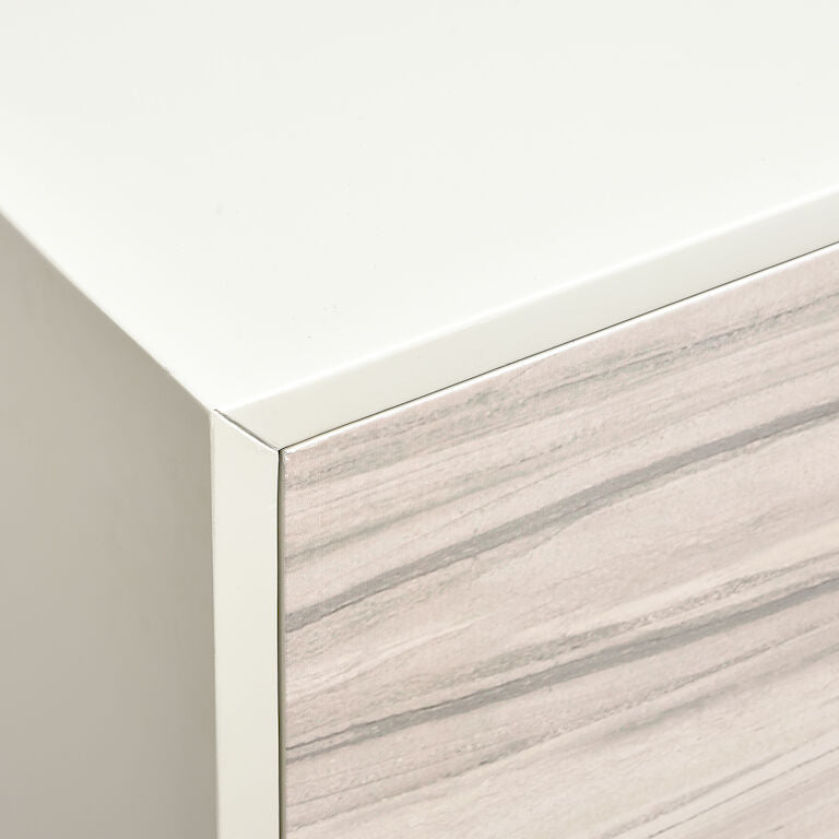 Credenza is a four-door cabinet