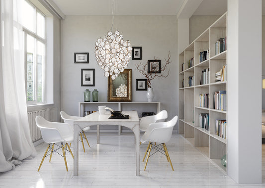 TRENTOSHARE 20" OVAL CHANDELIER