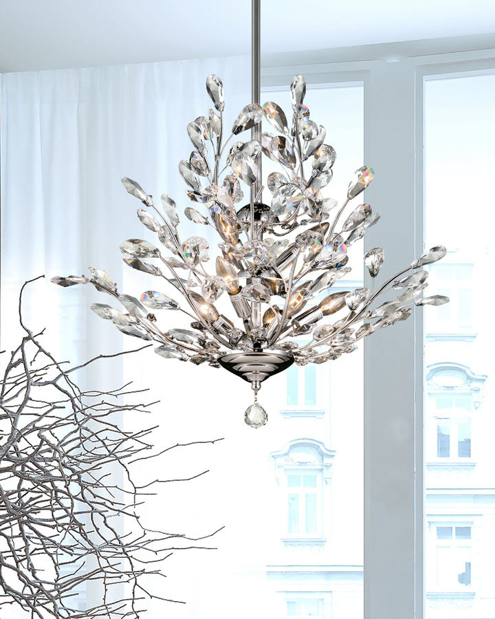 Monaco 26"W Crystal Chandelier