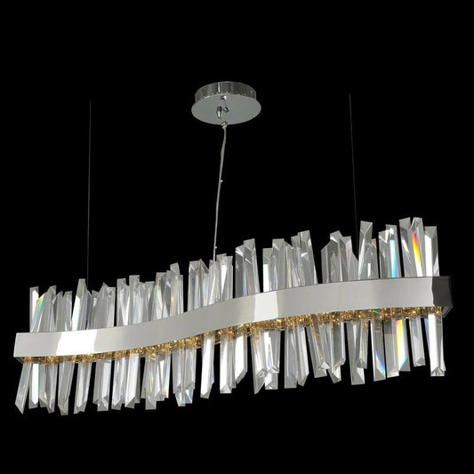 Glacier 42 Inch LED Wave Island
