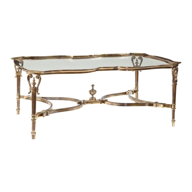 Venice brass Cast Cocktail Table