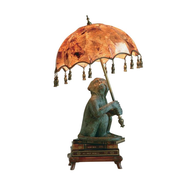 PARASOL MONKEY LAMP