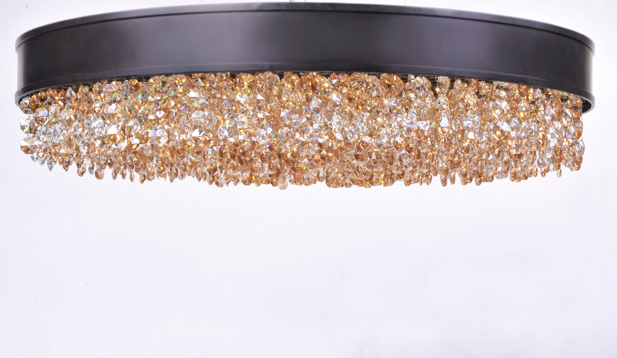 Sea of Crystal 24" LED Pendant