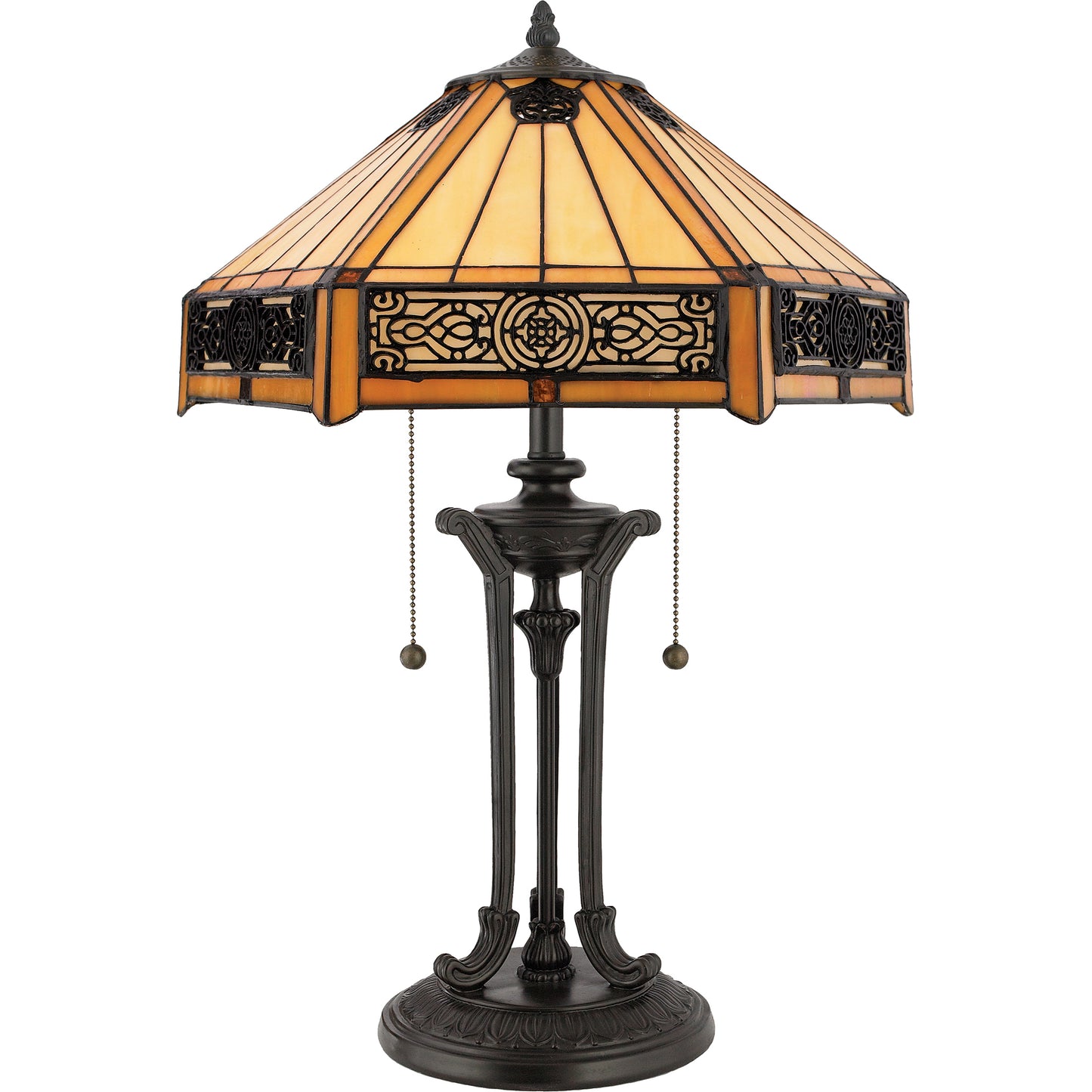 Victorian Tiffany Style Table Lamp