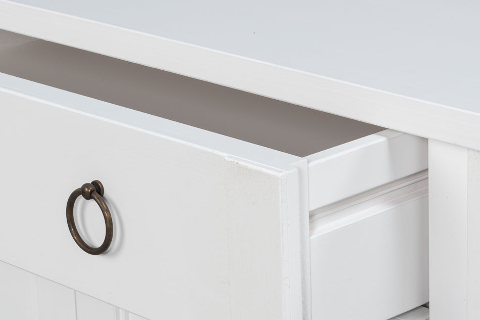 Center Media Base Cortina White