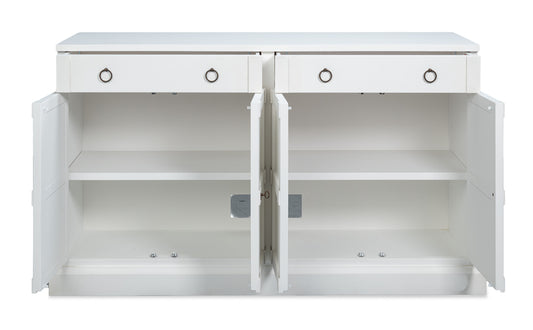 Center Media Base Cortina White