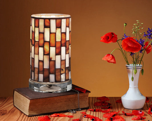 Myraid 6.75"H Mosaic Accent Lamp