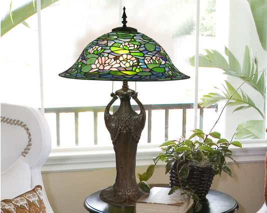 Ren 35"H Tiffany Table Lamp