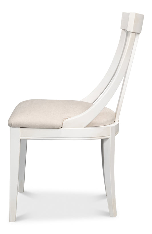 Deco Side Chaircortina Whitetaupe