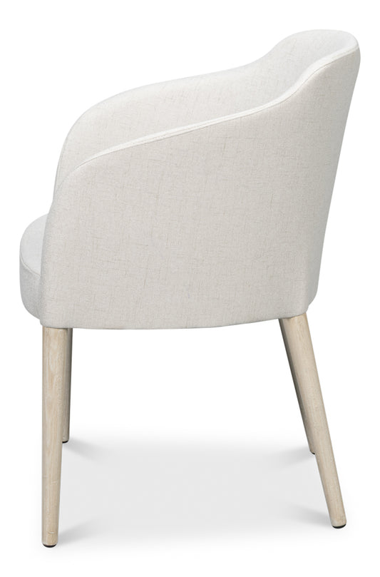 Occasional Contemporary Chairlime White