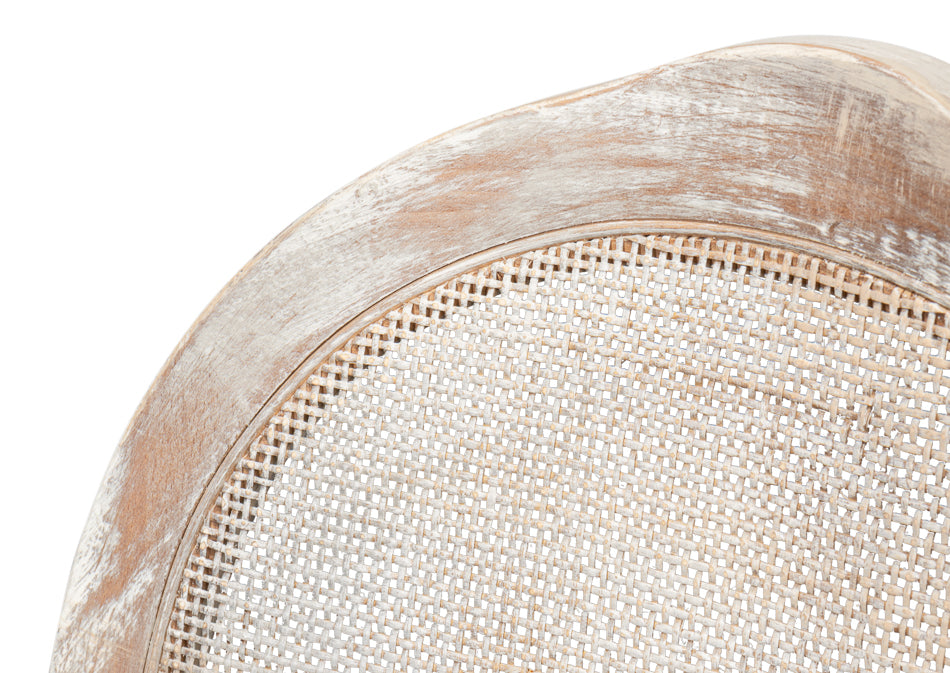 Oval Cane Back S/Chairgrey Oak Taupe