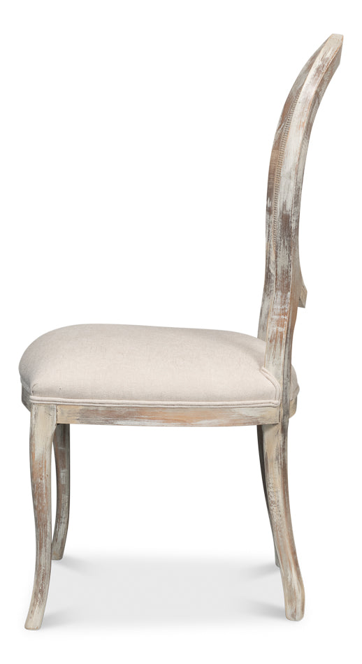 Oval Cane Back S/Chairgrey Oak Taupe