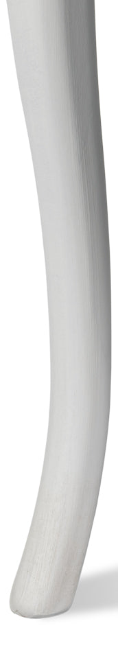 Oval Cane Back S/Chair Cortina White