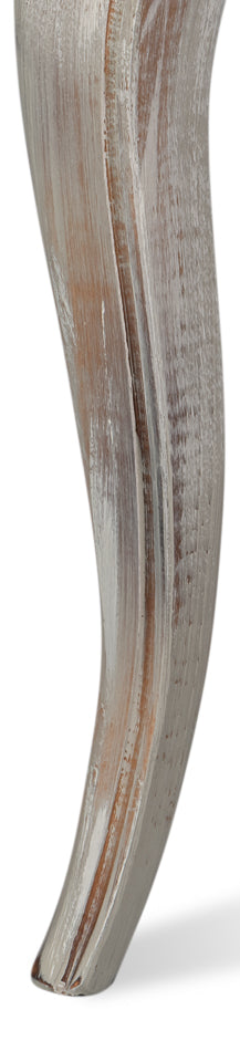 Sidechair Grey Oak Taupe Velvet