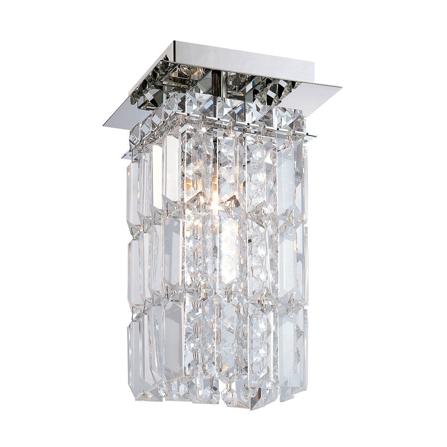 King Crown 1L flush mount in chrome