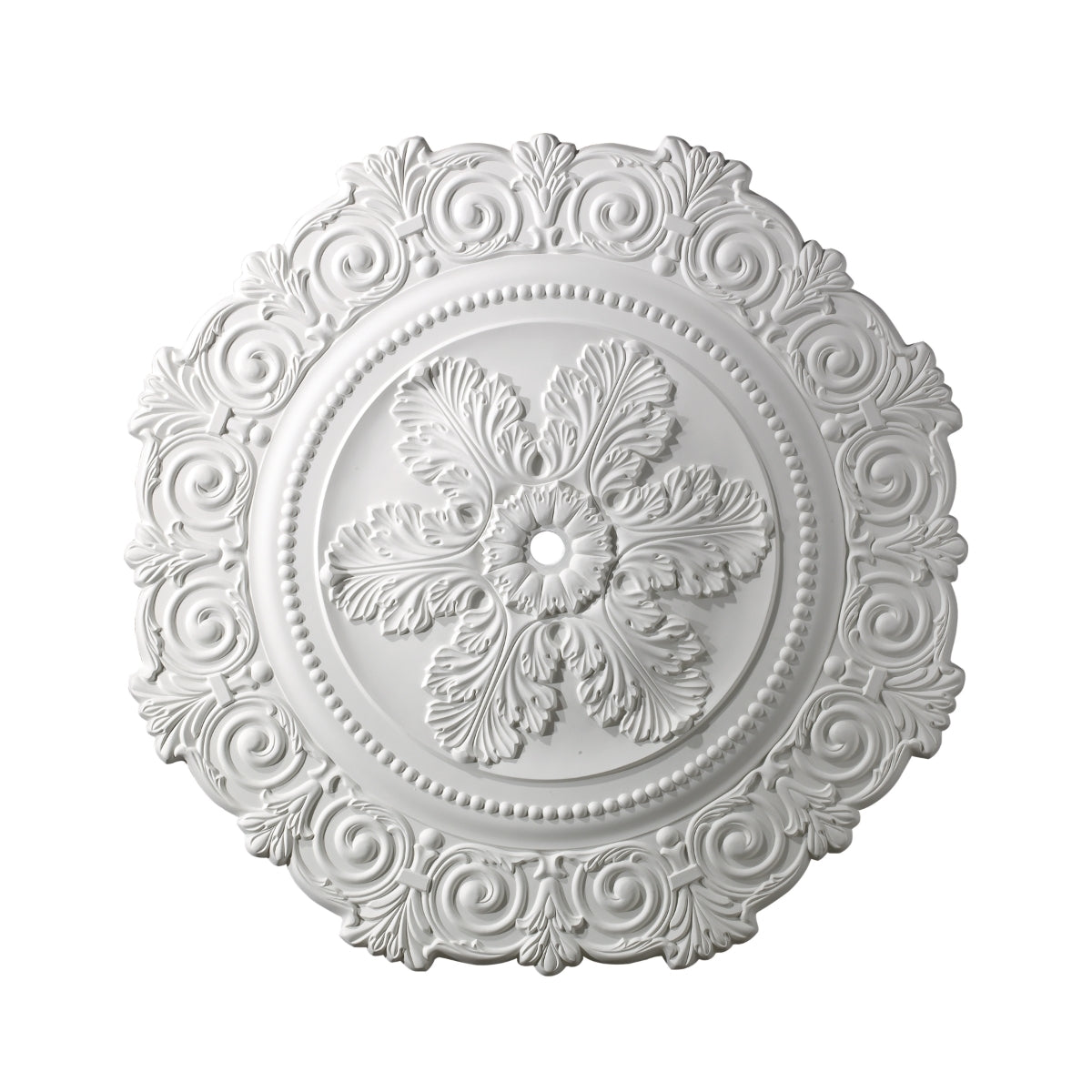 Marietta Medallion 33 Inch in White Finish
