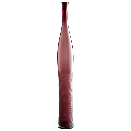 Large Amethyst Bottle Vase