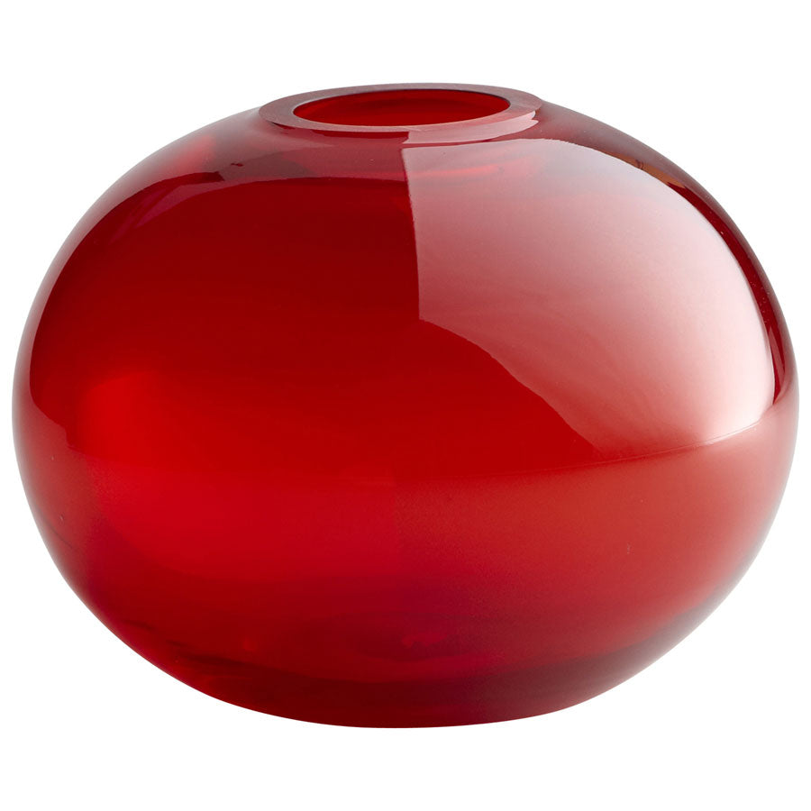Small Red Pod Vase