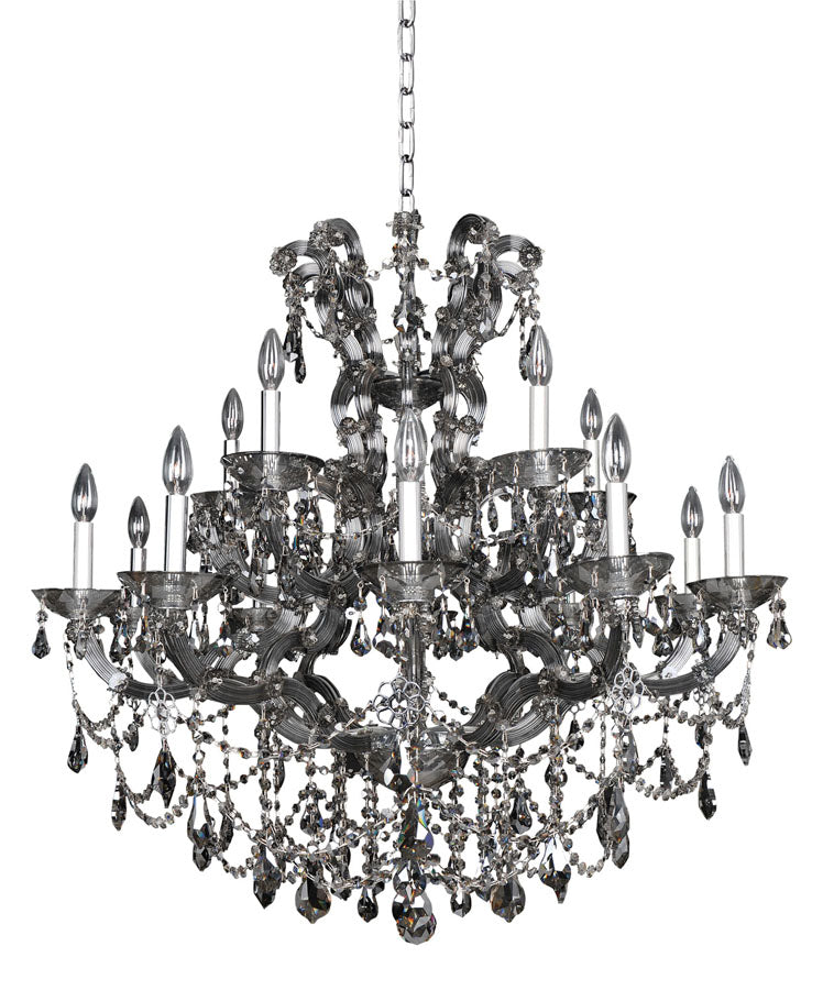 Brahms (10+5) Light 2 Tier Chandelier