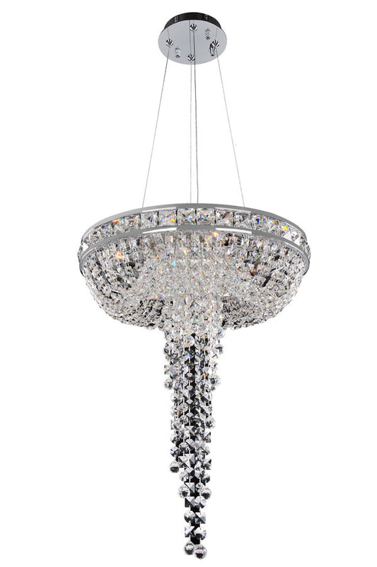 Cascata 18 Inch Convertible Pendant - Flush Mount