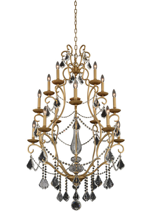 Elise (10+5) Light 2 Tier Chandelier
