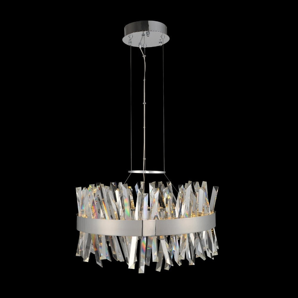 Glacier 25 Inch LED Round Pendant
