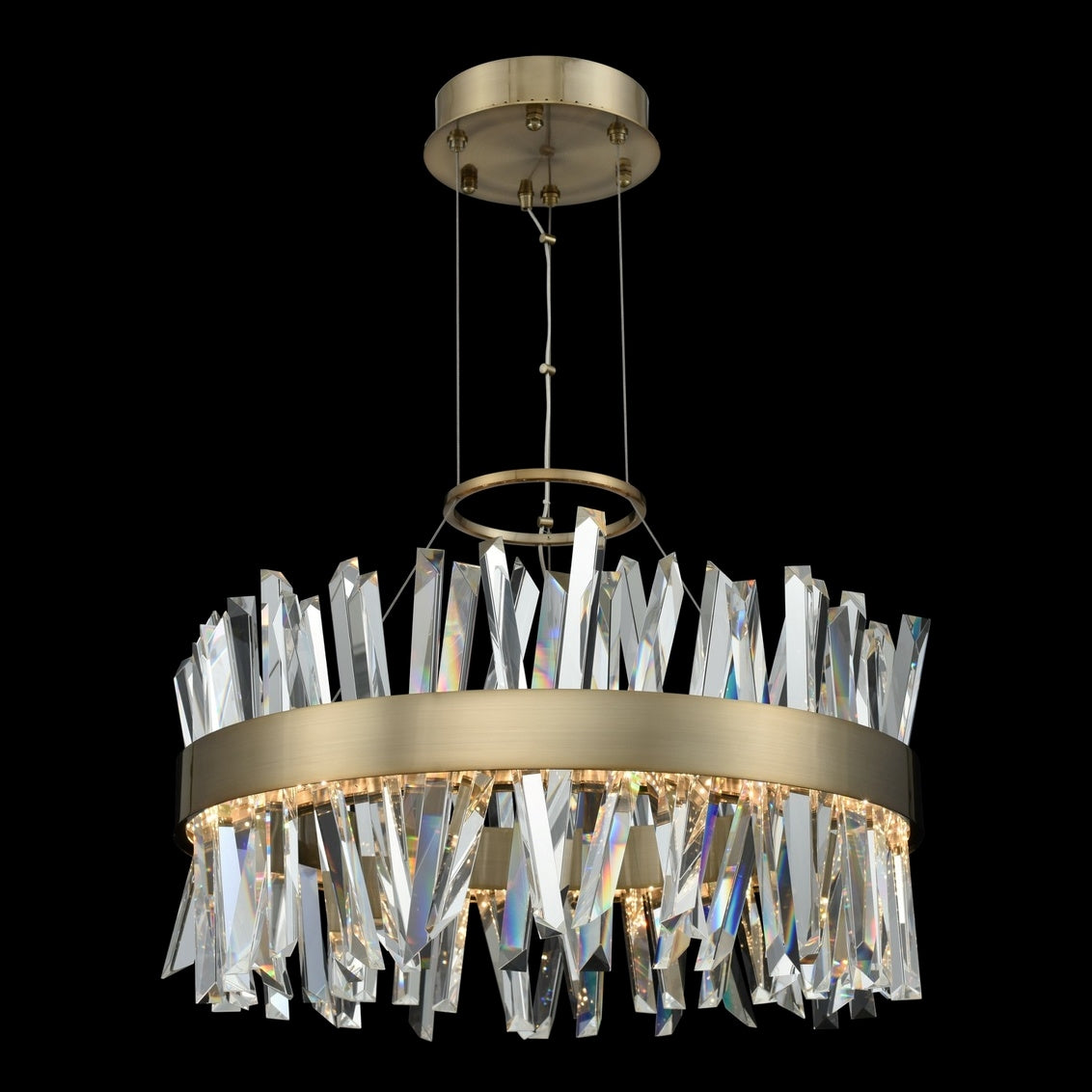 Glacier 25 Inch LED Round Pendant