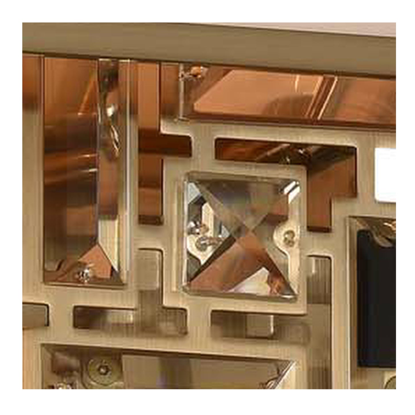 Vermeer 8 Light Island Brushed Champagne Finish (not shown)