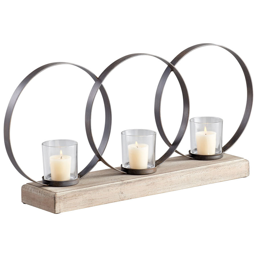 Ohhh Three Candle Candleholder