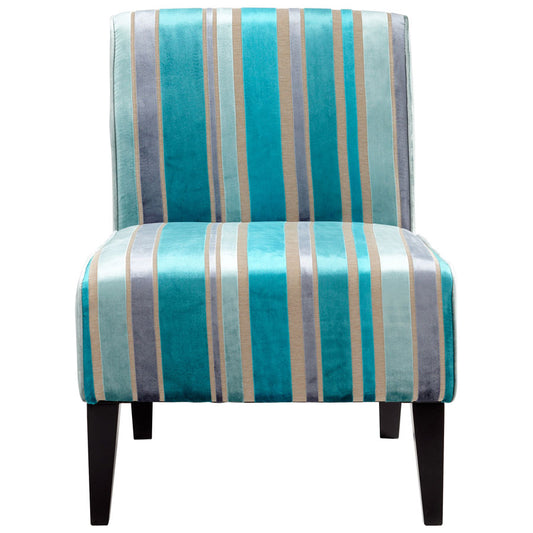 Ms. Stripy Blu Chair