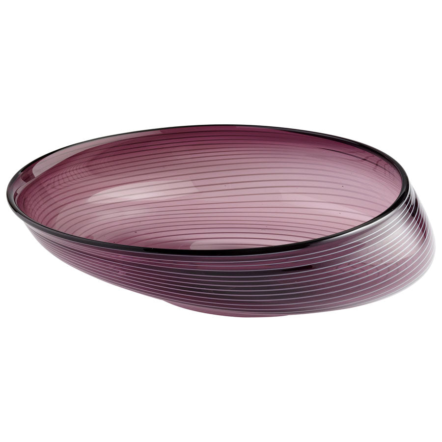 Small Purple Oyster Bowl