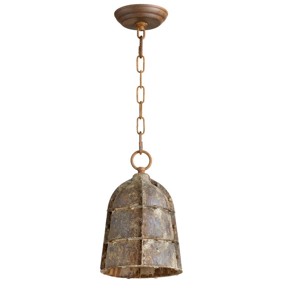 Small Rusto One Light Pendant