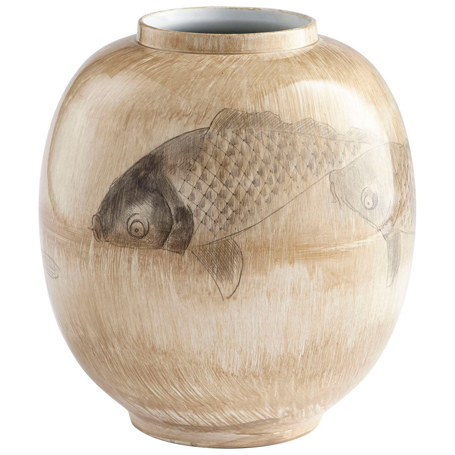 Large Swim a Circle Vase