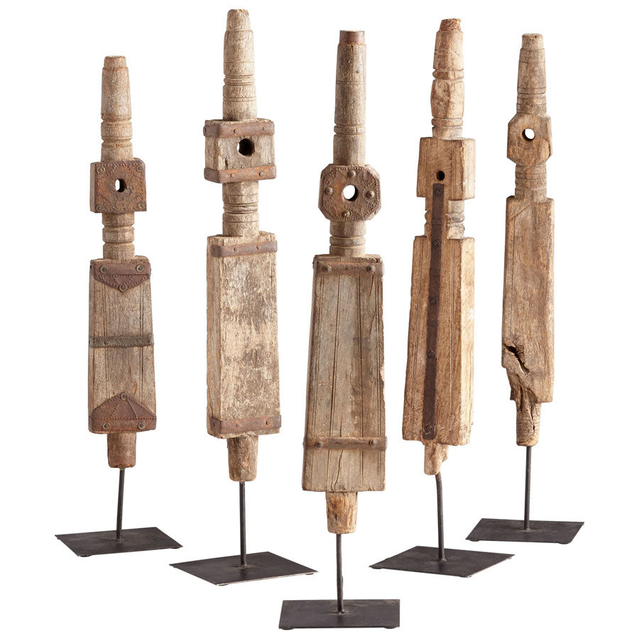 Large Rustic Todem Sculpture