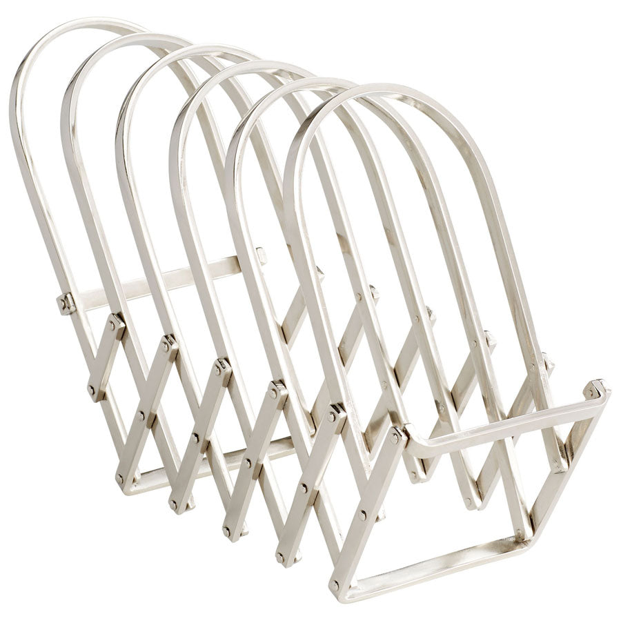 Accordian Magazine Rack