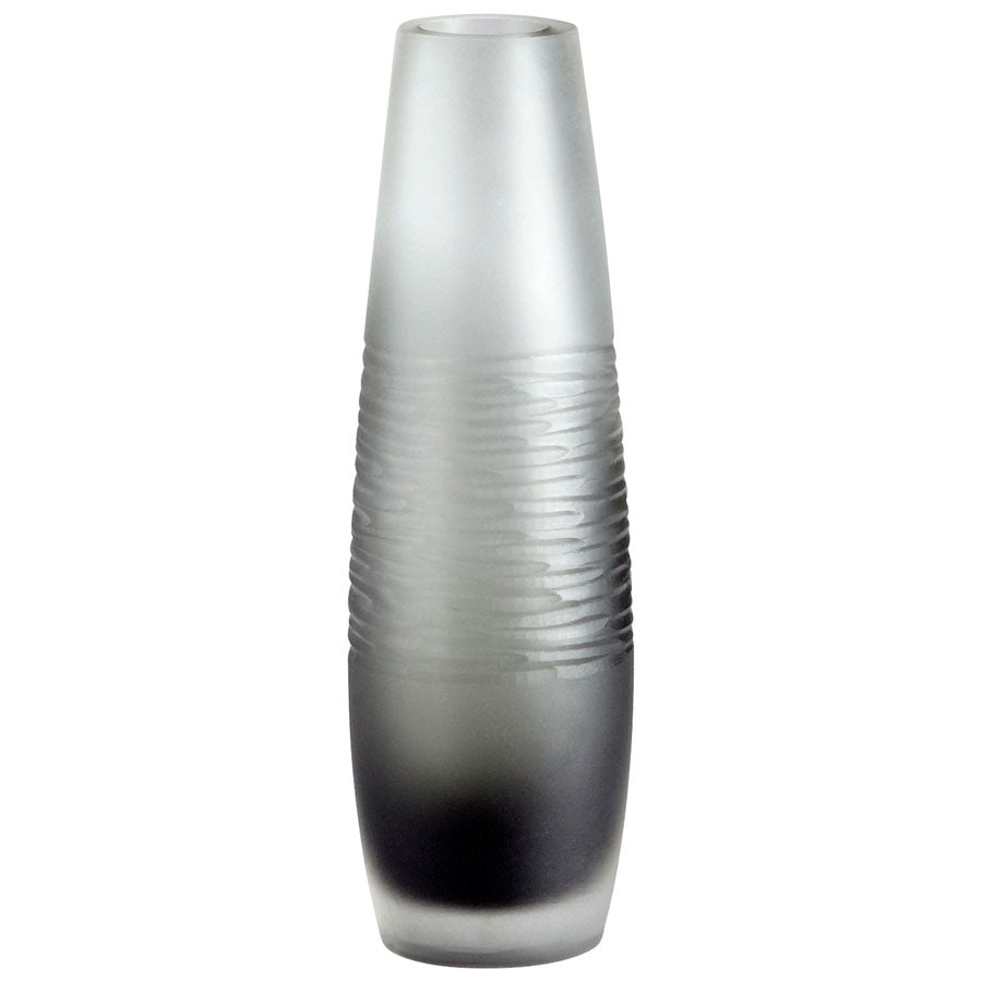 Medium Banded Smoke Vase
