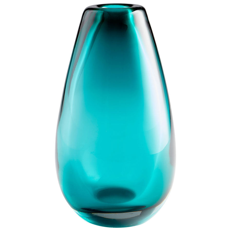 Large Blown Ocean Vase
