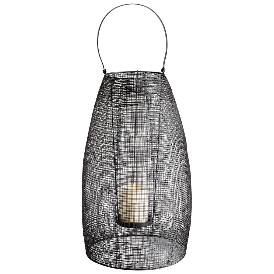 Large Gauze Candleholder