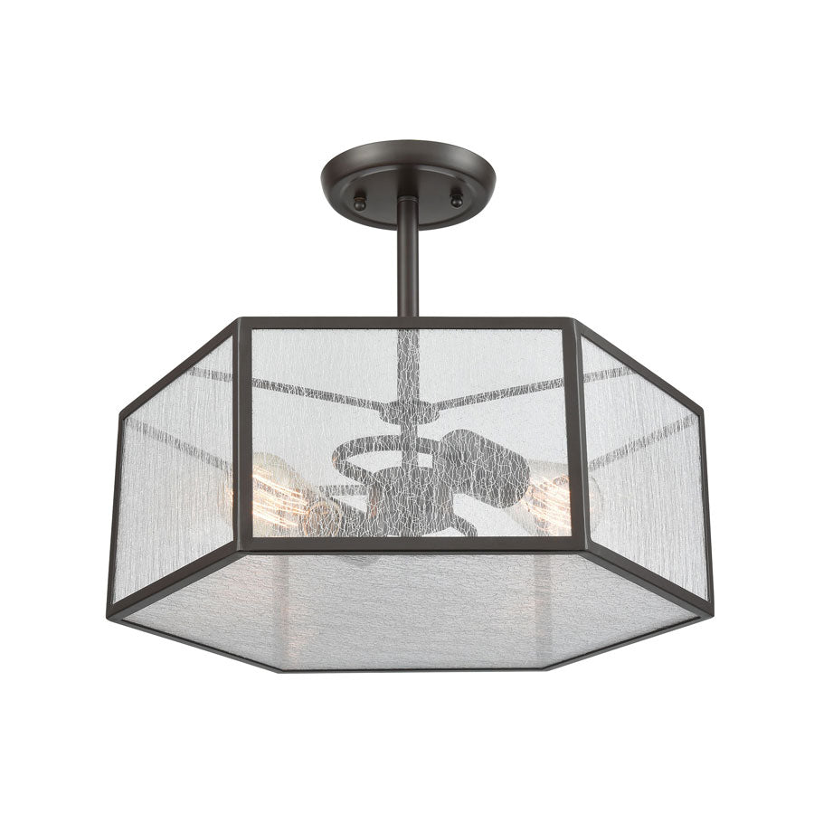 Spencer 2 Semi Flush Oil Rubbed Bronze