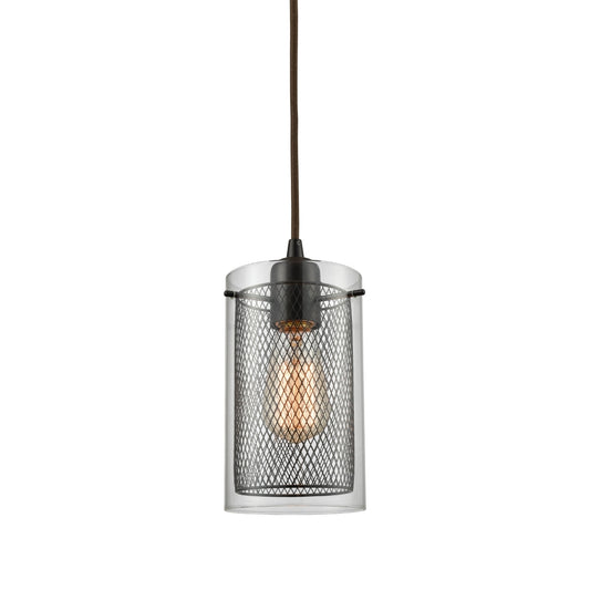 Brant 1 Light Pendant in Oil Rubbed Bronze