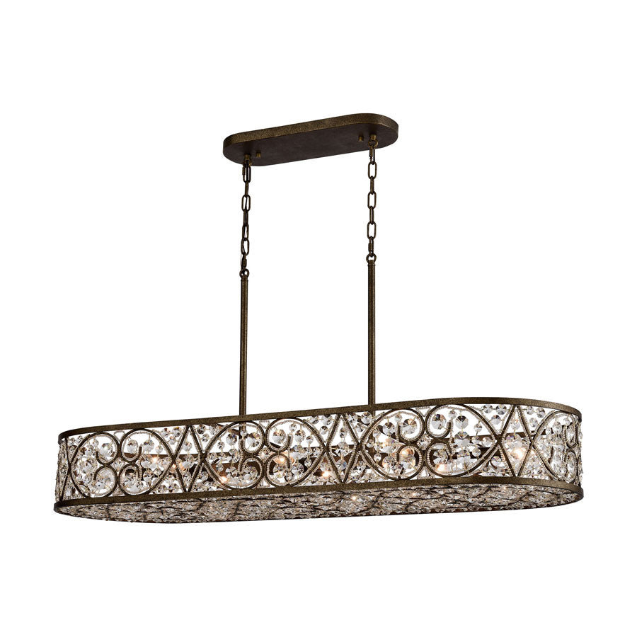 Amherst 8 Billiard/Island Antique Bronze