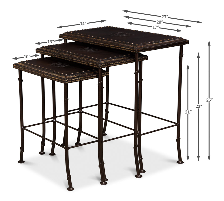 Noble Nesting Tables Set Of 3