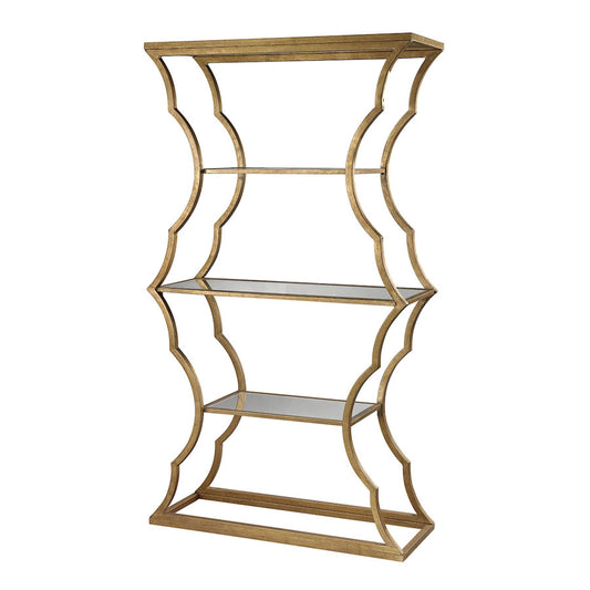 Metal Cloud Bookcase